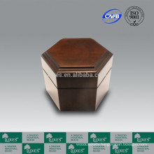 LUXES Ashes Cremation Poplar Wooden Urns Cheap Urns